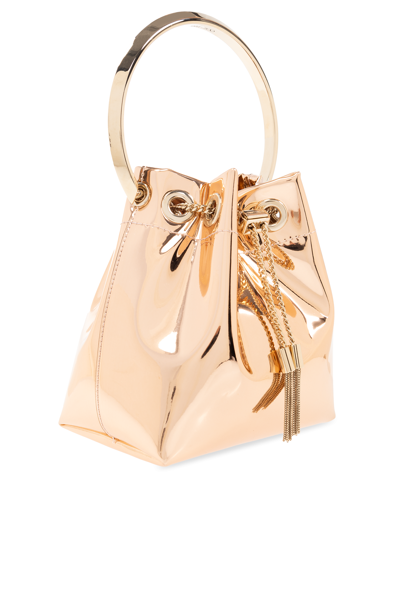 バックパック・リュック Jimmy Choo BONBON XVK GOLD Bucket Bags & Backpacks bon in Jimmy Choo - Bon Bon Bucket Bag in Natural Gold | Mitchell